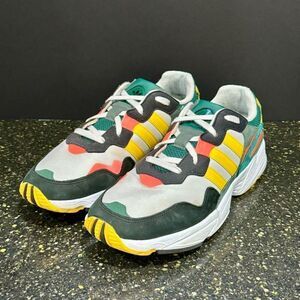 Adidas Yung-96 Bold Gold Sneakers. Size 10.
